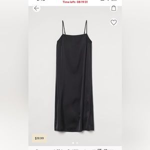 Satin Slip-style Dress - H&M NWT